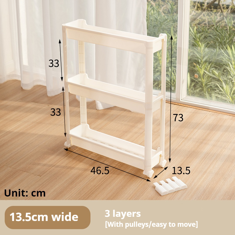 Clip storage shelf (behind the door)