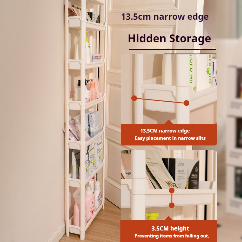 Clip storage shelf (behind the door)