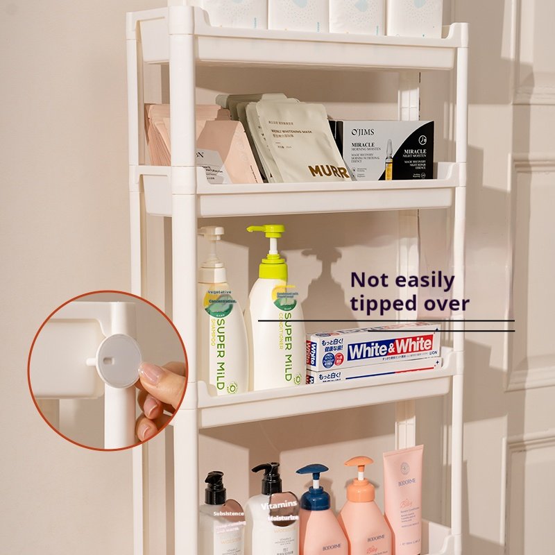 Clip storage shelf (behind the door)