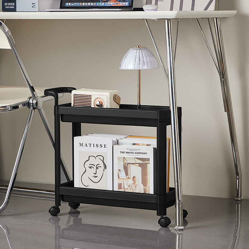 Multi-functional home clip shelf trolley