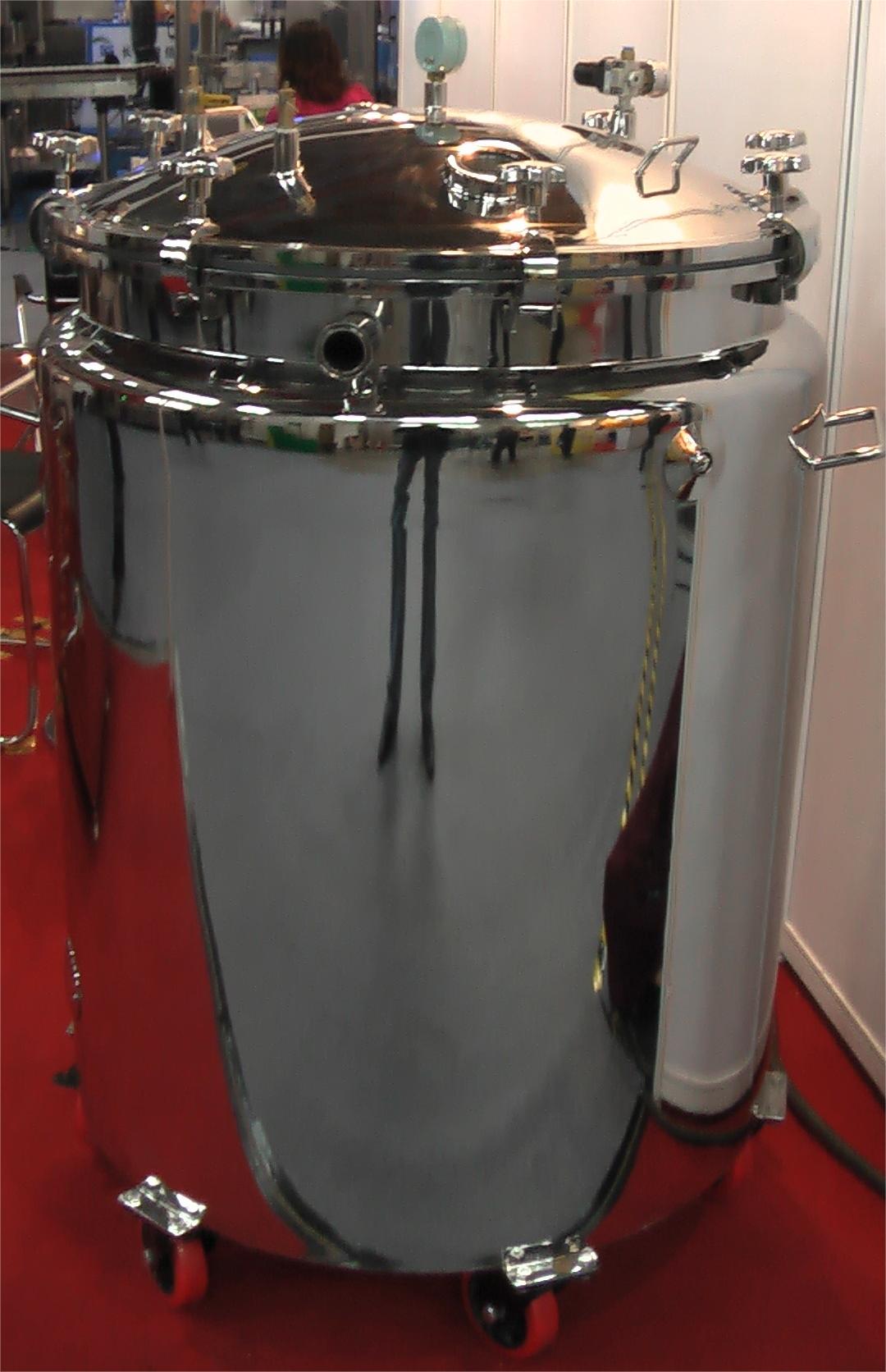 300L thermal insulation rubber barrel