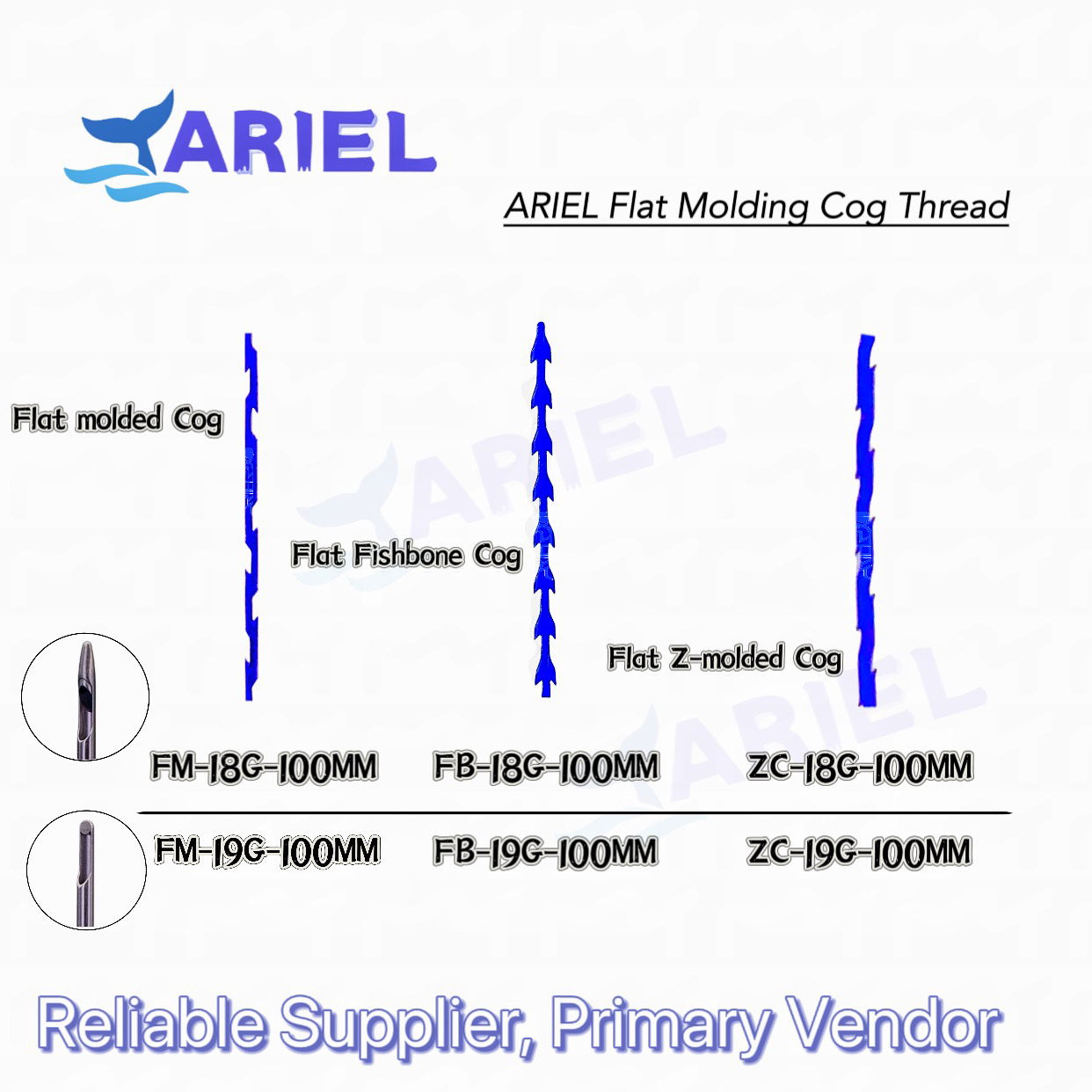 MOLDING COG THREADS