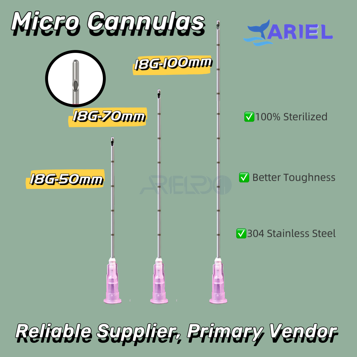 MICRO CANNULAS(14G-18G)