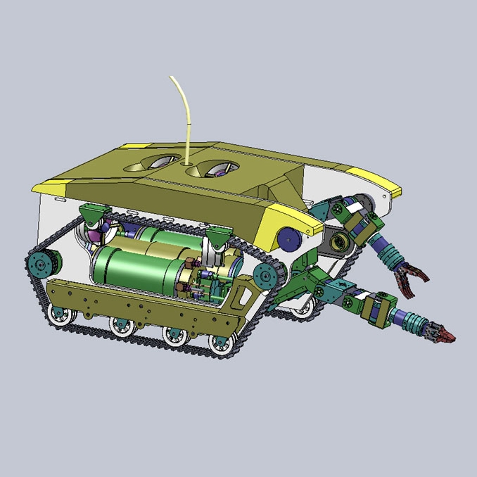 T30双机械手履带式水下机器人