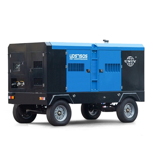 750CFM Factory Direct Sale Towable Diesel Screw Air Compressor For Outdoor Using