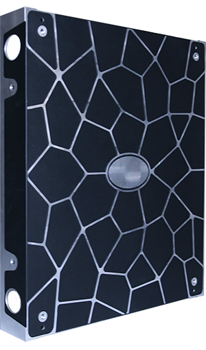 Our 400x450mm led panel is with only 60mm cabinet depth & 5kg per panel;