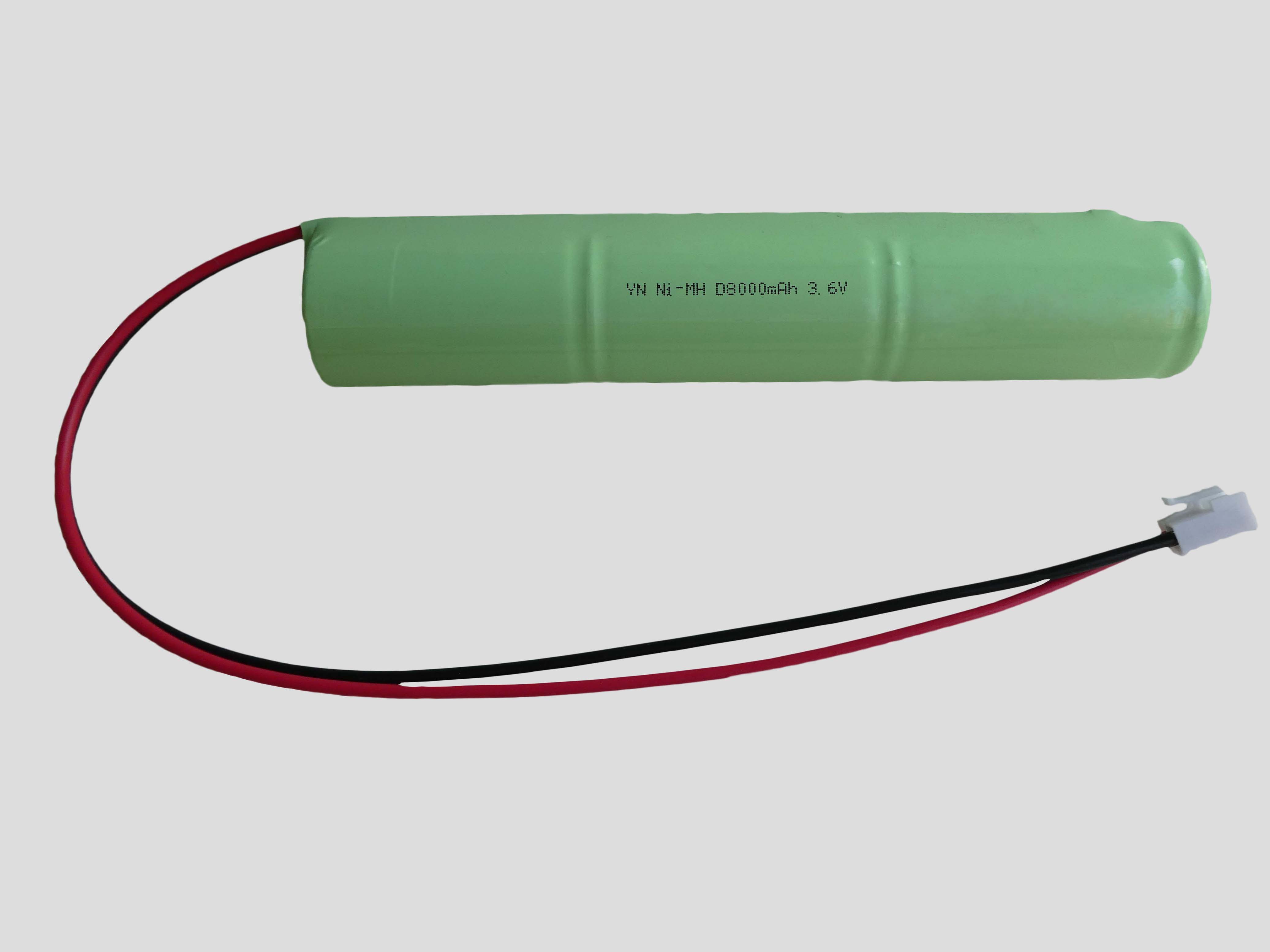 Ni-MH D8000mAh 3.6V
