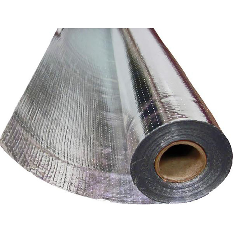 Aluminum foil woven cloth