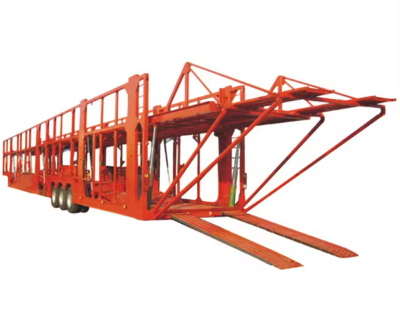 2-3 Axles 10 SUV Transport Semi Trailer Asia