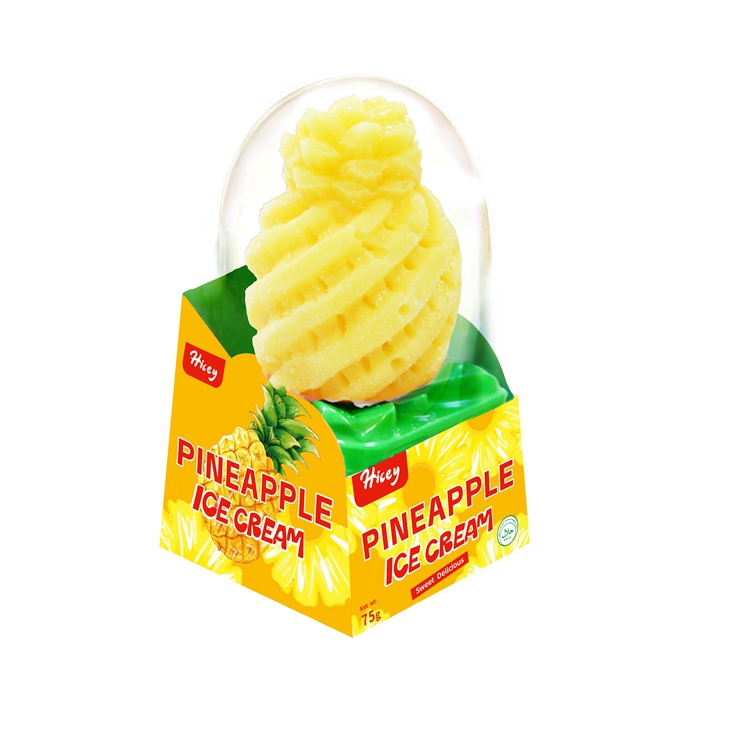 パイナップルアイスクリーム