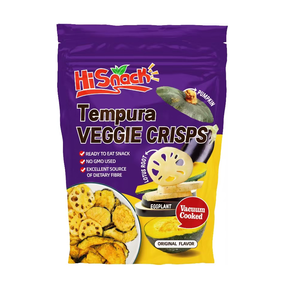 Vacuum Frying Tempura VEGGIE CRISPS
