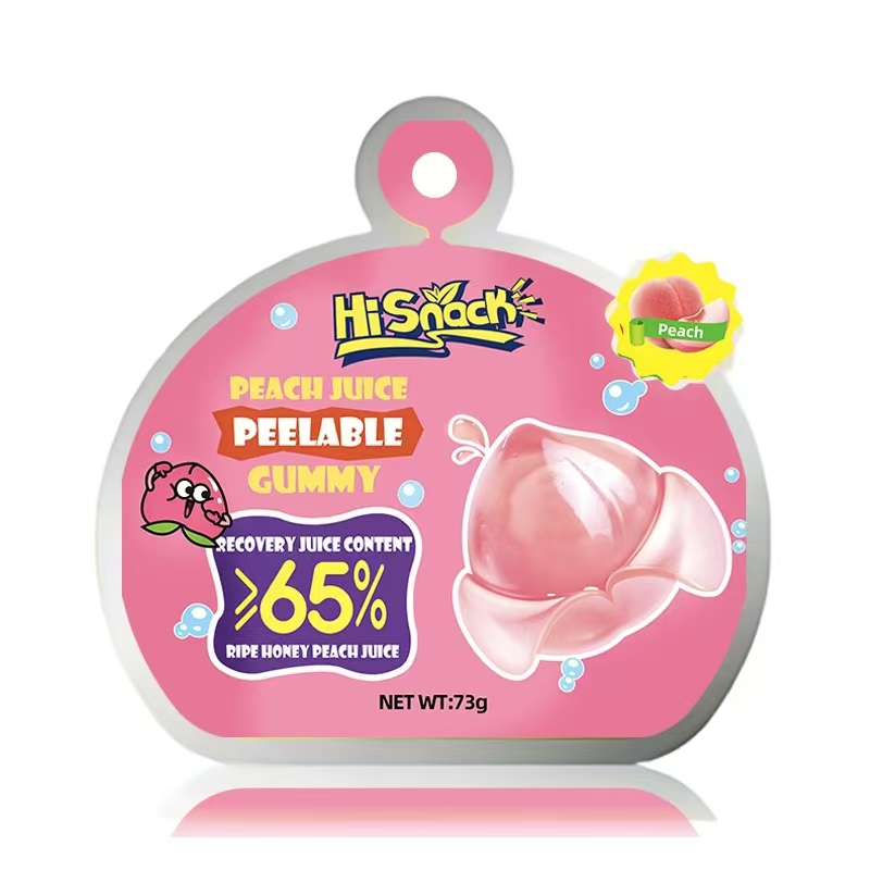 PEACH JUICE PEELABLE GUMMY