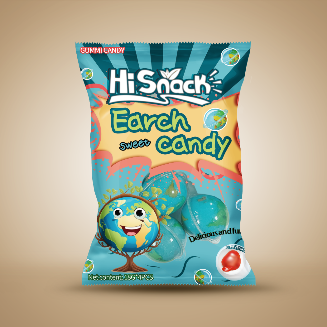 Earth gummy candy