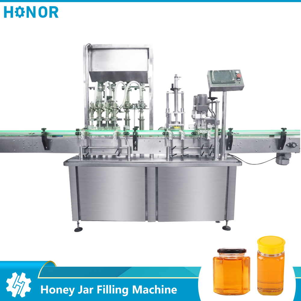 5.Honey Jar Filling Machine