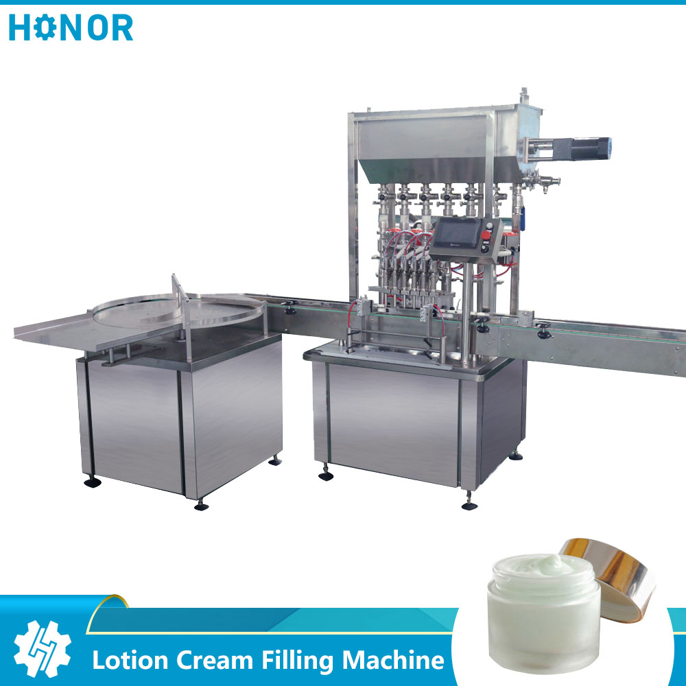 Lotion Cream Filling Machine