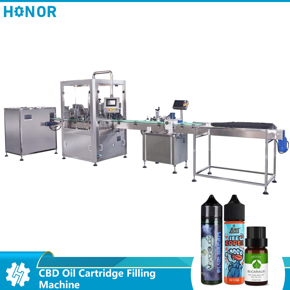 CBD Oil Cartridge Filling Machine