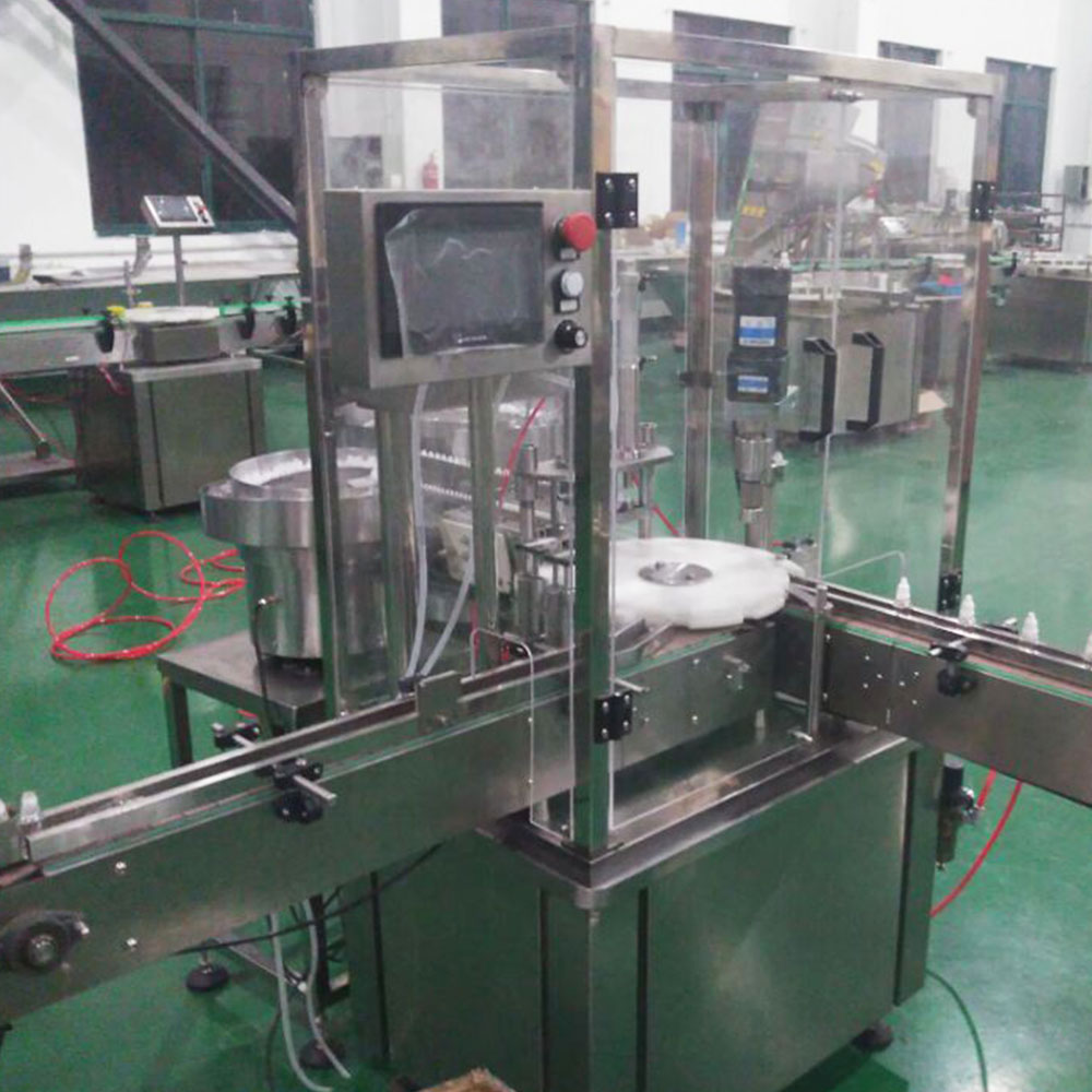 Eyedropper Filling Plugging Screw Capping Machine