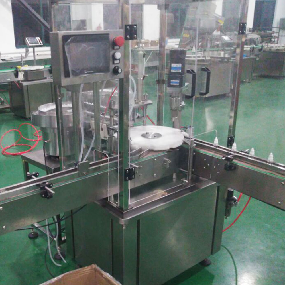 Eyedropper Filling Plugging Screw Capping Machine