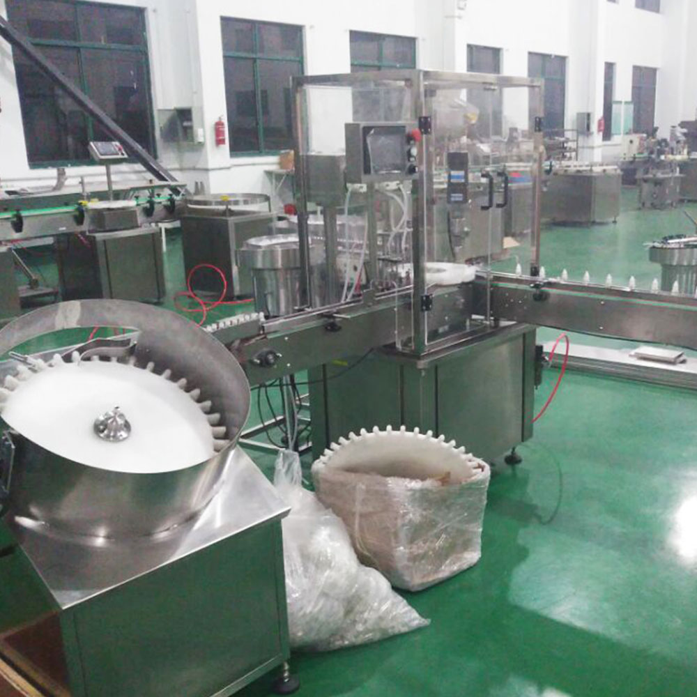 Eyedropper Filling Plugging Screw Capping Machine