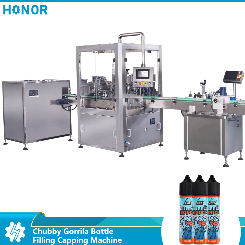 Chubby Gorrila Bottle Filling Capping Machine