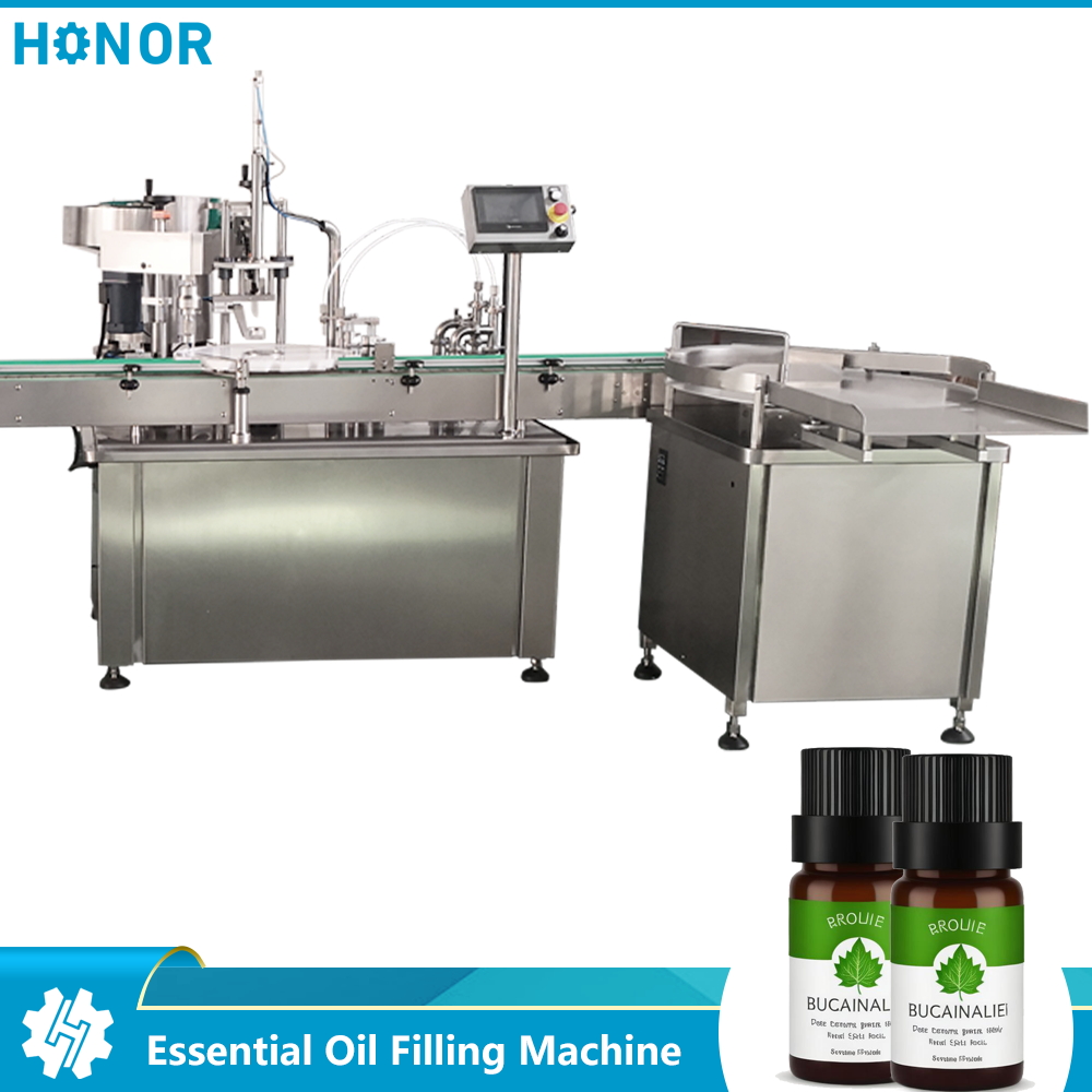 Double Nozzles Essential Oil Filling Machine