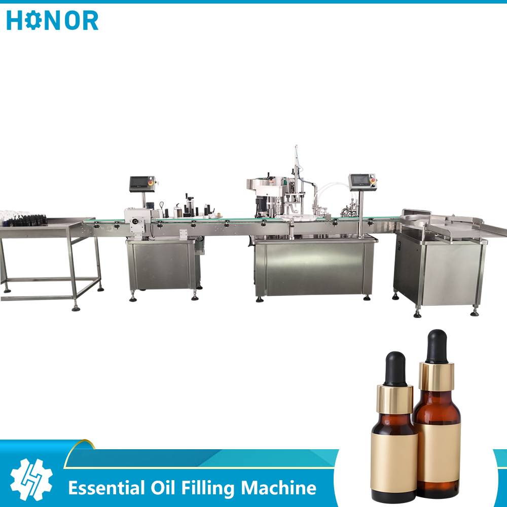 Single Nozzles Essential Oil Filling Machine