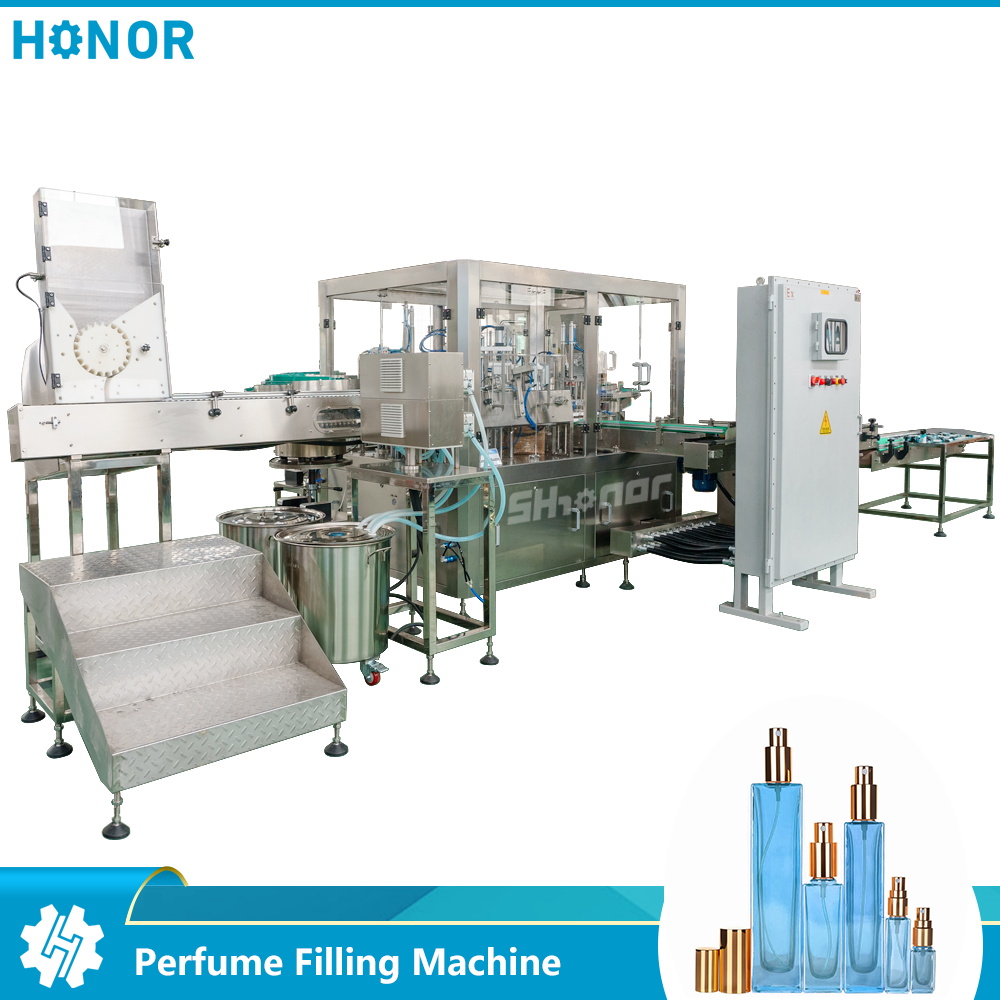 Full Automatic Perfume Bottle Filling Machine
