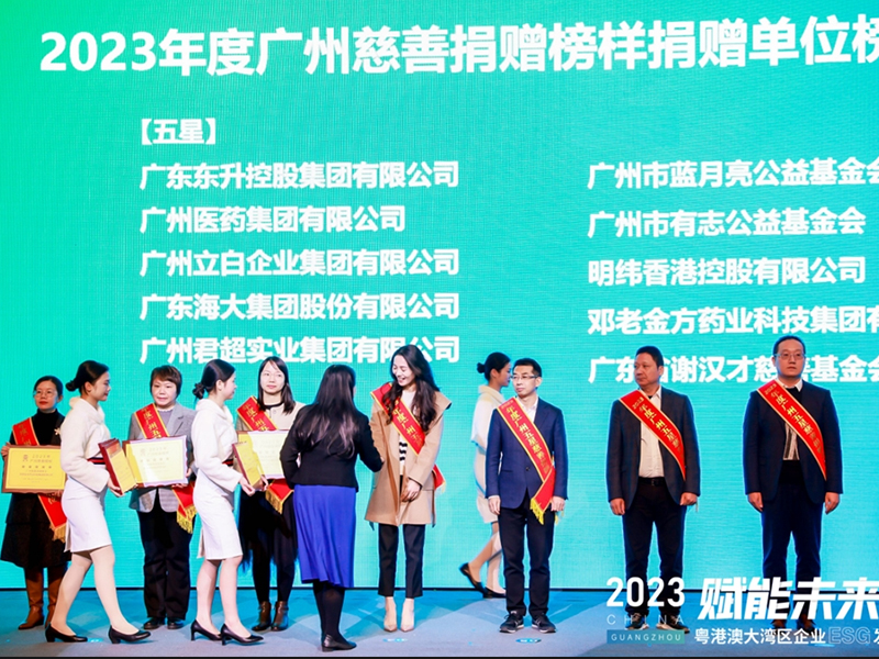 邓老金方药业科技集团喜报频传，先后获得2023年广州慈善榜样五星单位、2022-2023年度广州市优秀企业、2022-2023年度广州市慈善公益爱心单位”。