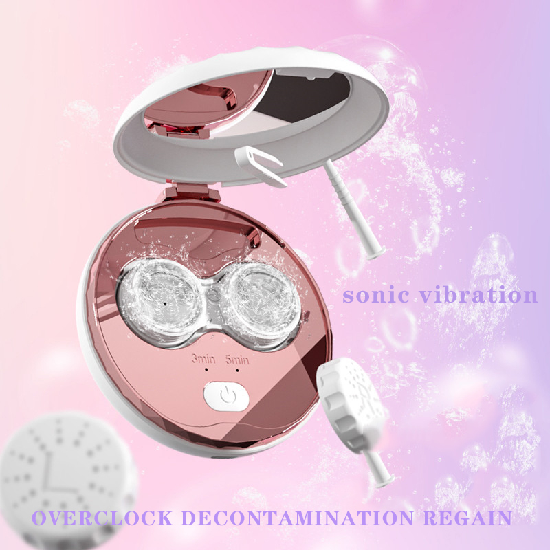 Soft mirror cleaning and care device C100