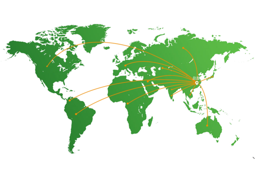 销售市场分布图