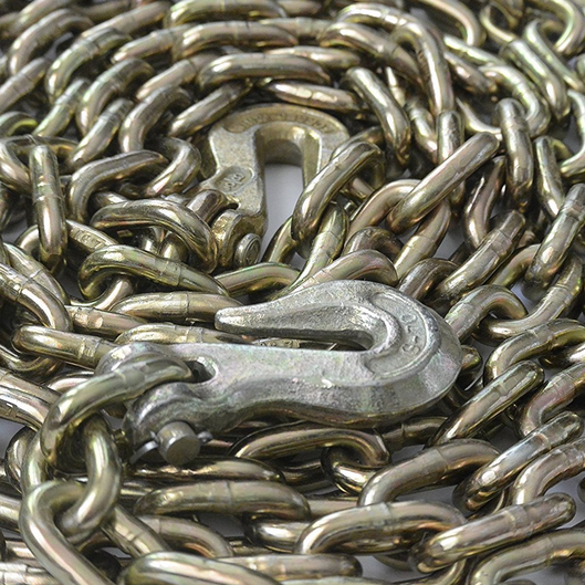 Binder Chains With Clevis Grab Hook Both End