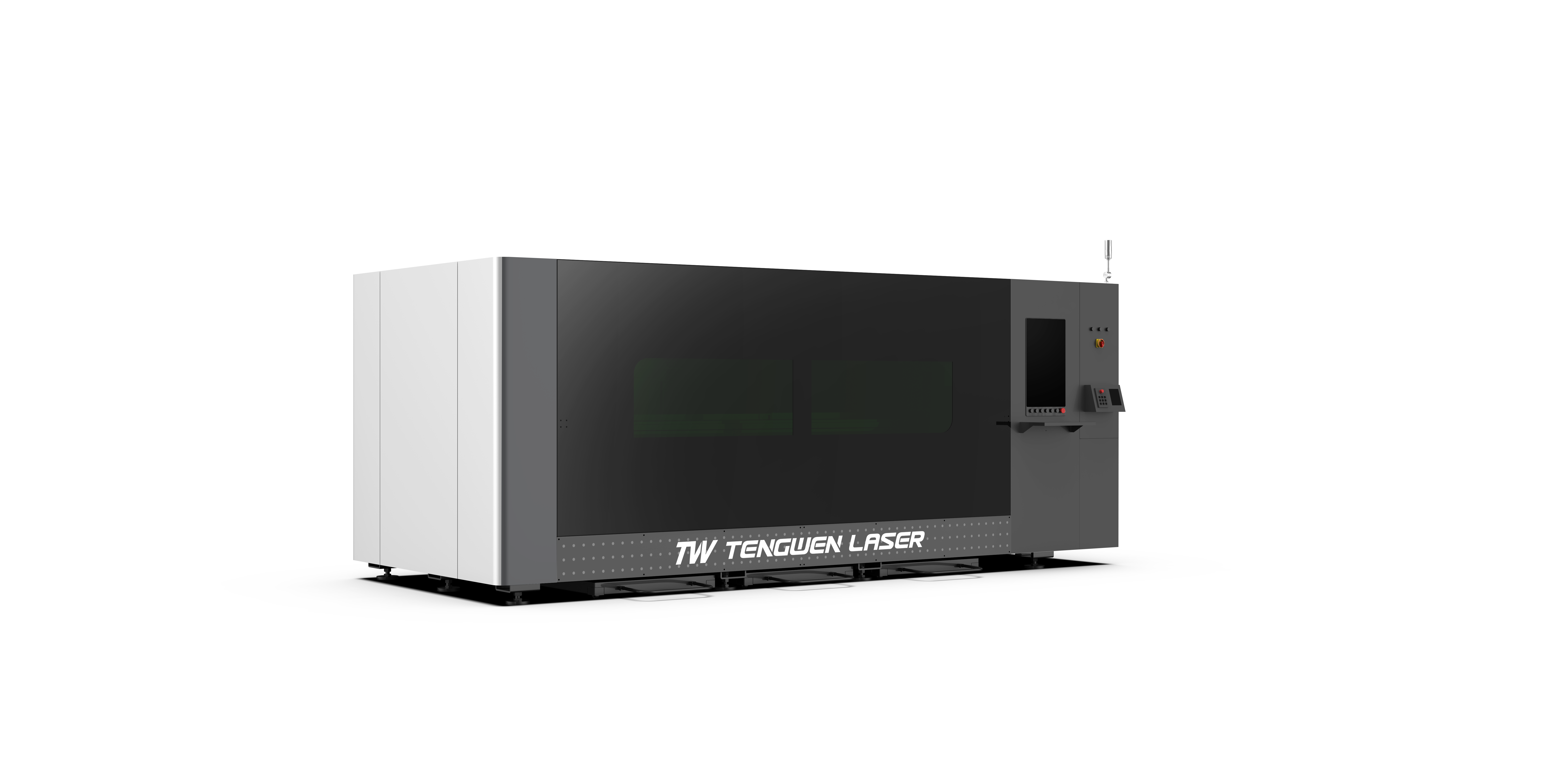 S-Protective Single Table Fiber Laser Cutting Machine