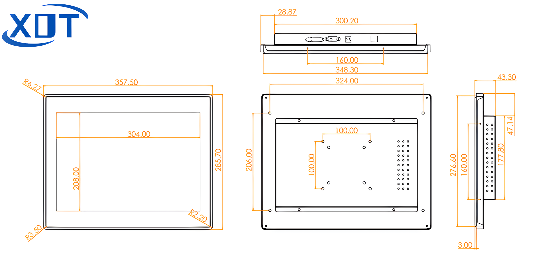15inch Capacitive touch all-in-one