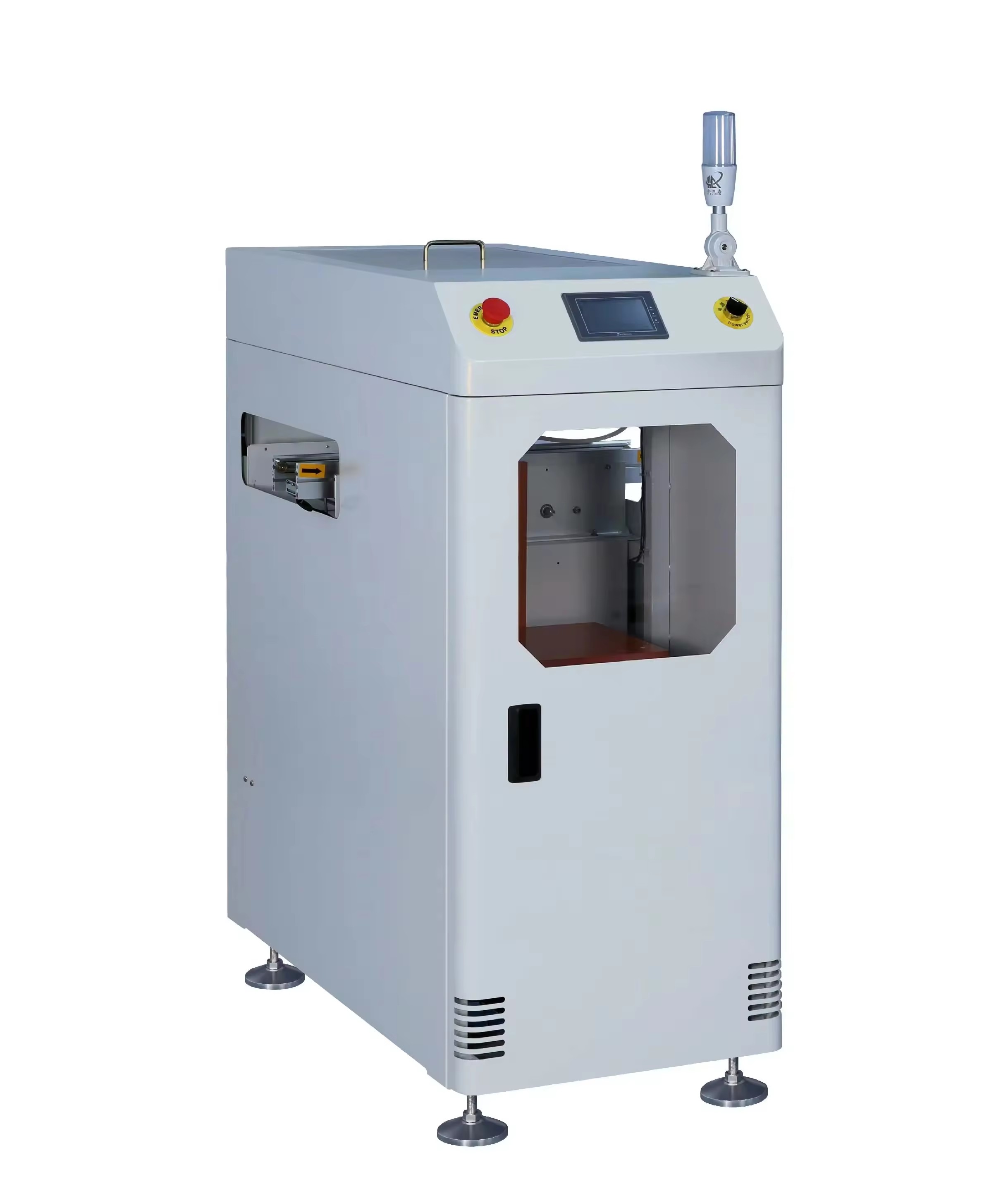 Vacuum bare board loader machine