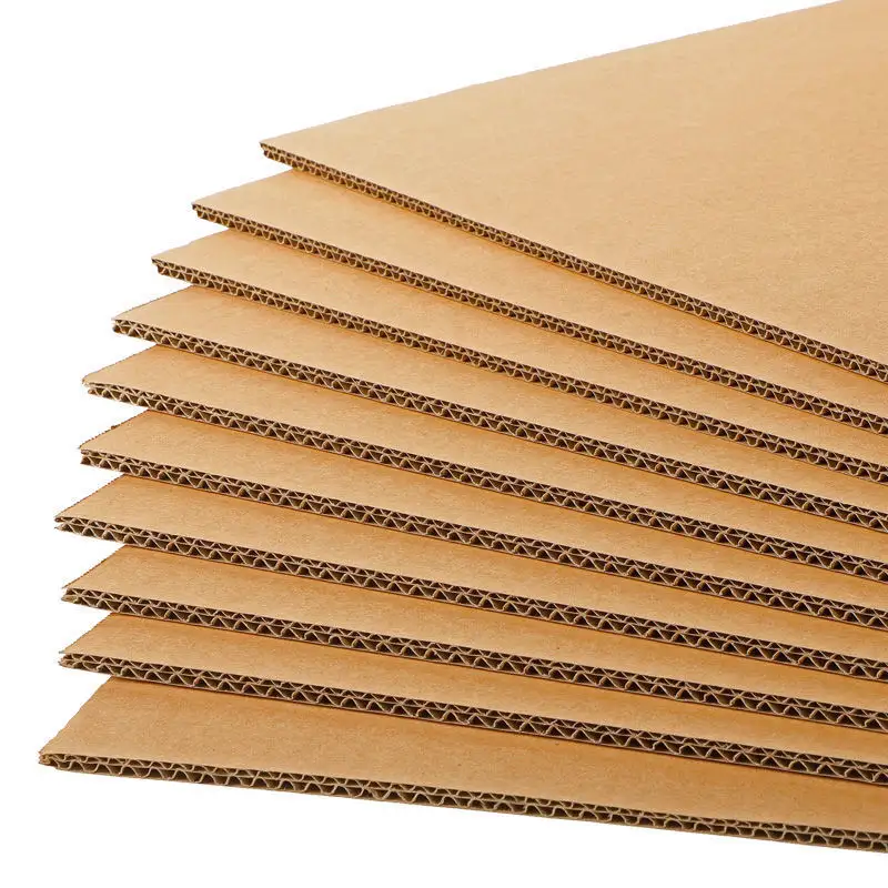 Corrugated paper