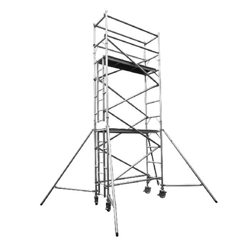 2m long, 0.75m high, 4m aluminum alloy scaffold platform
