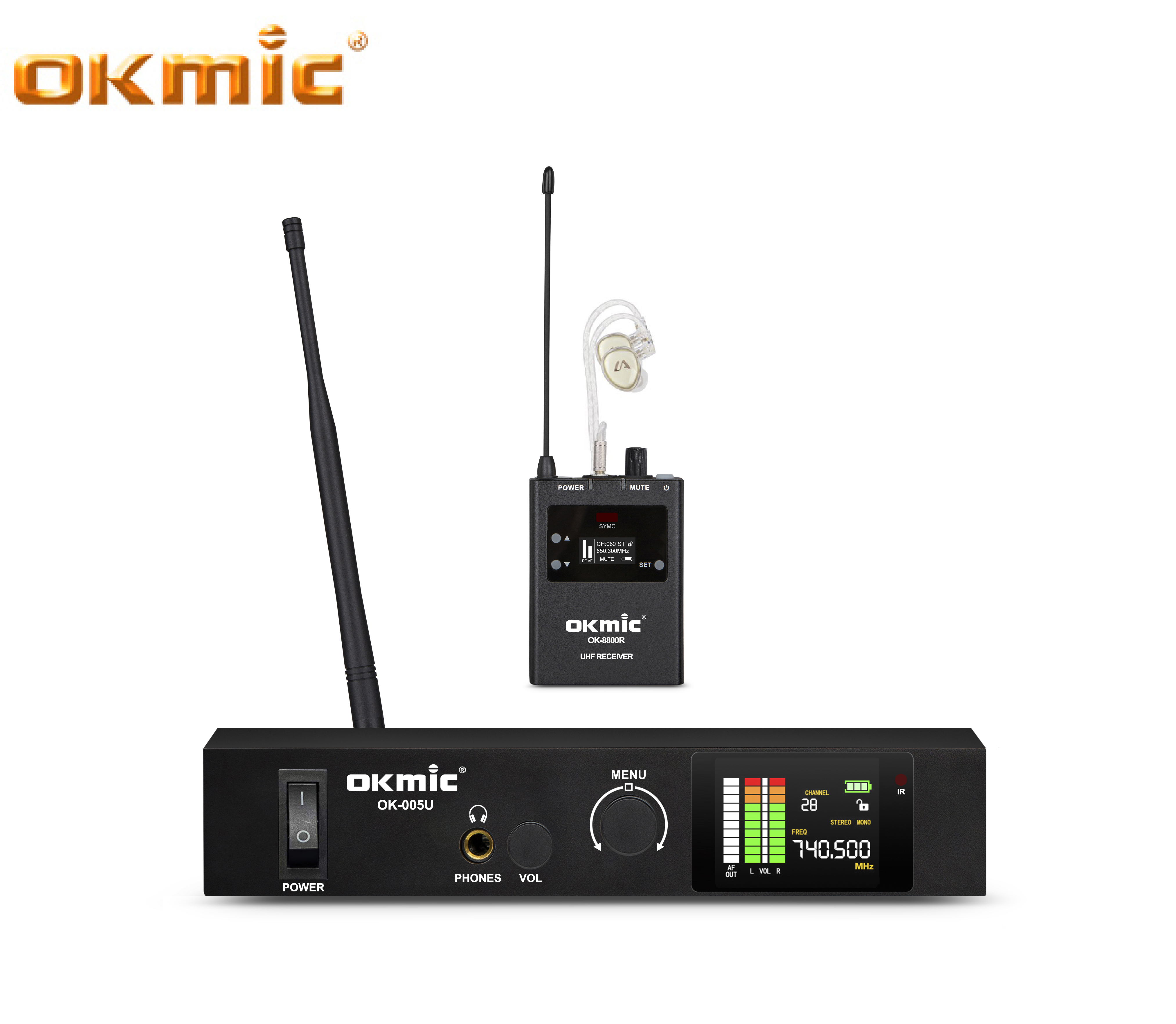 OK-005UT+IEM-8800R