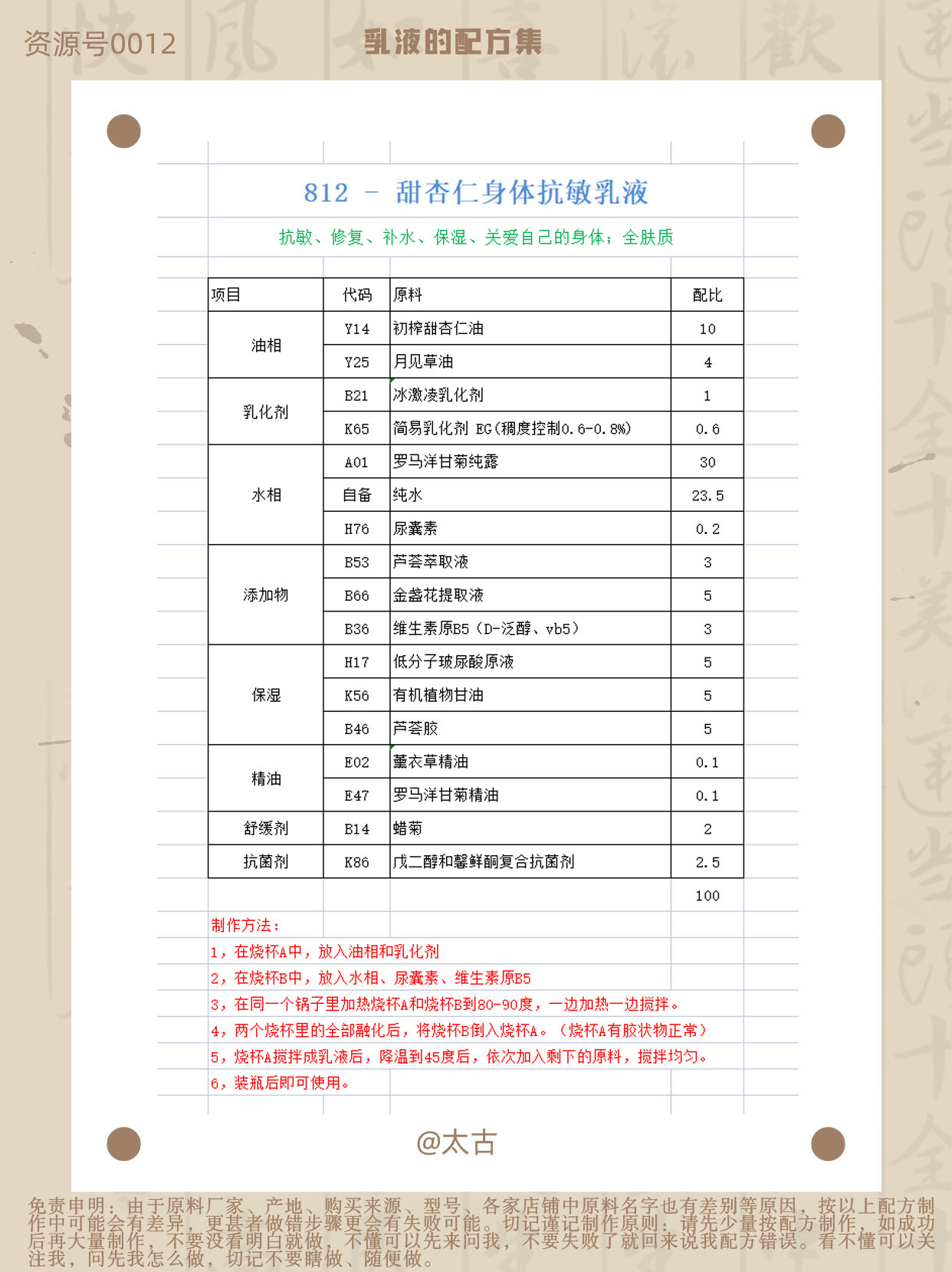 812-金盏花身体抗敏乳液