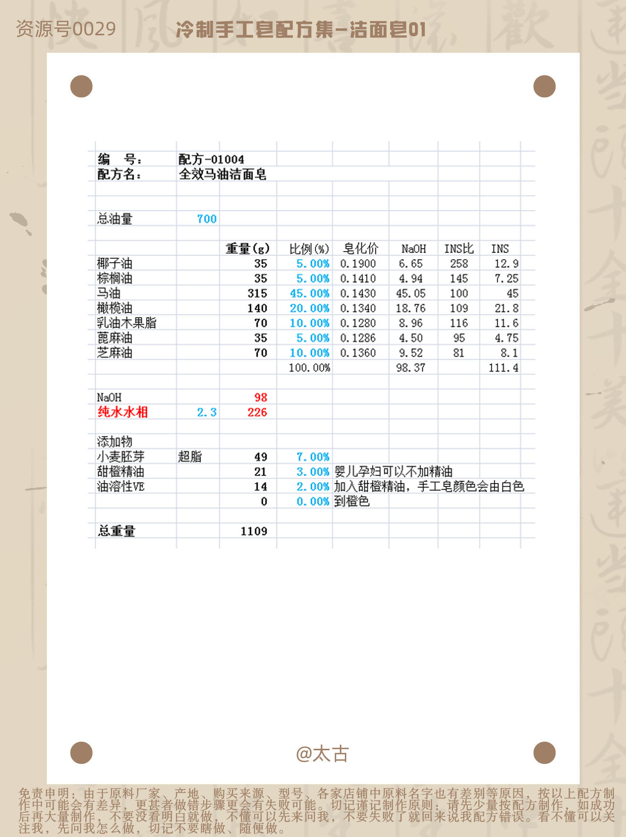 01004-全能马油洁面皂