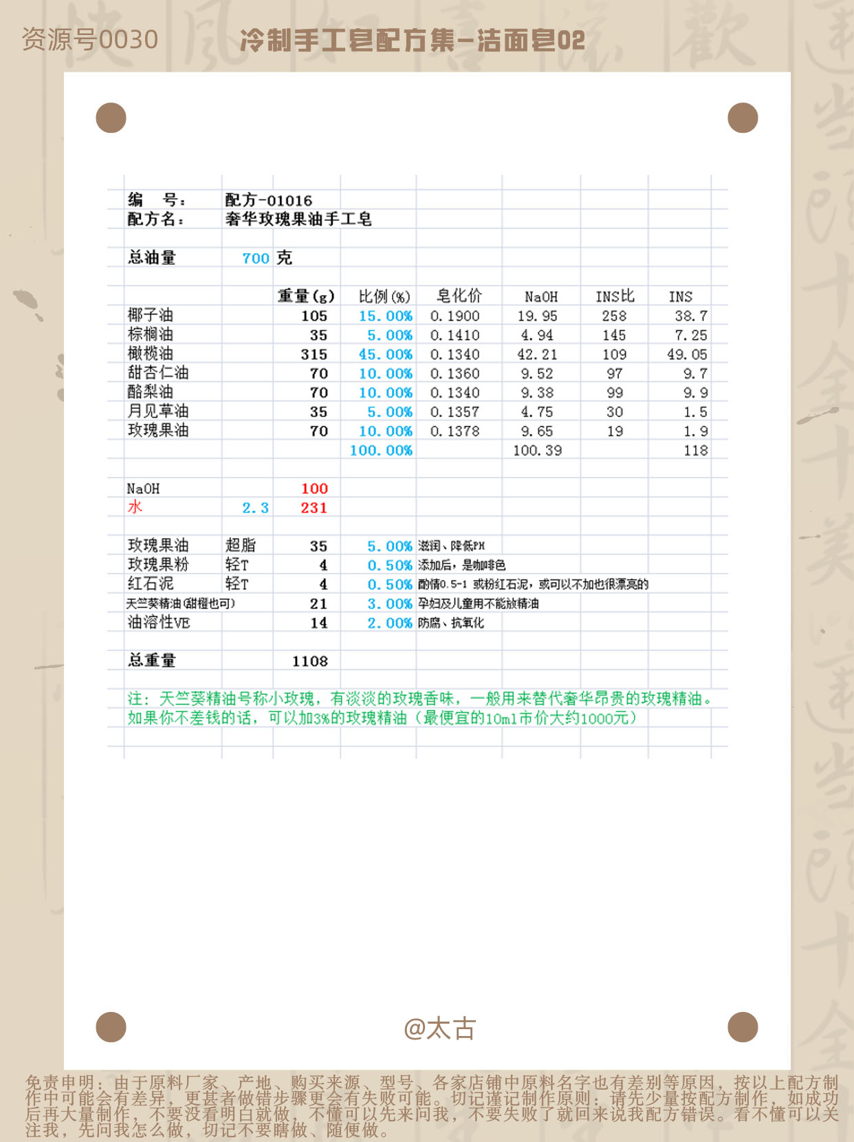 01016-玫瑰果手工皂