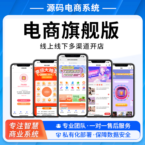 电商旗舰版 线上线下多渠道开店
