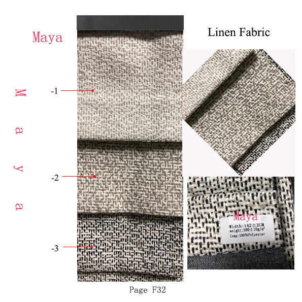 Linen Fabric Name Maya