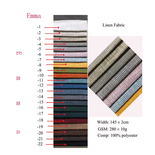 Linen Fabric Name Emma