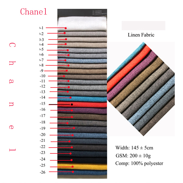 Linen Fabric Name Chanel