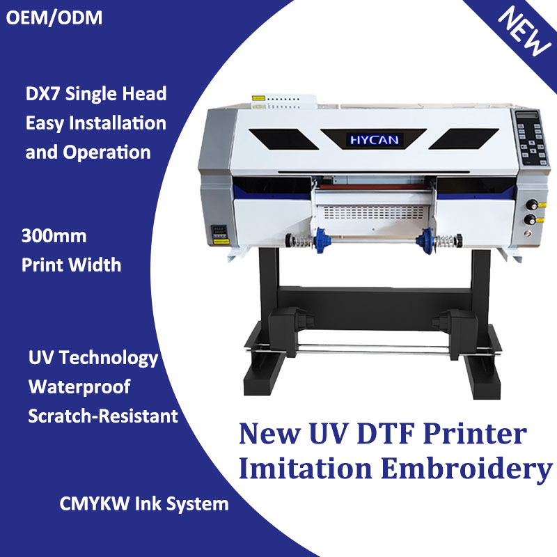 30cm UV T-shirt Printer