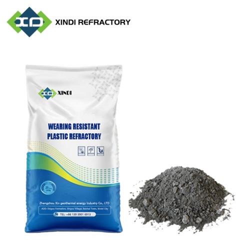 Wear-resistant and Fire-resistant Refractory Plastic