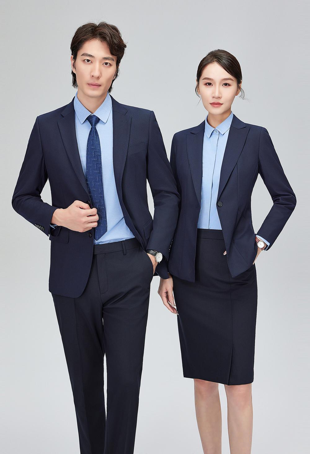 高端色纺纱西装西裤套装定制-厦门喀纳丝服饰