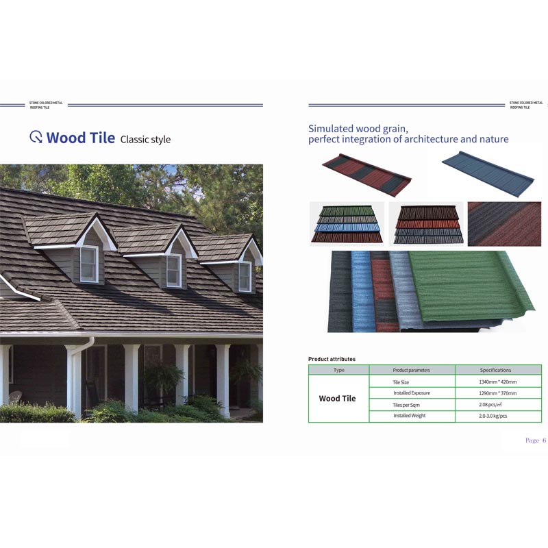 Roof Tile Wood Tile