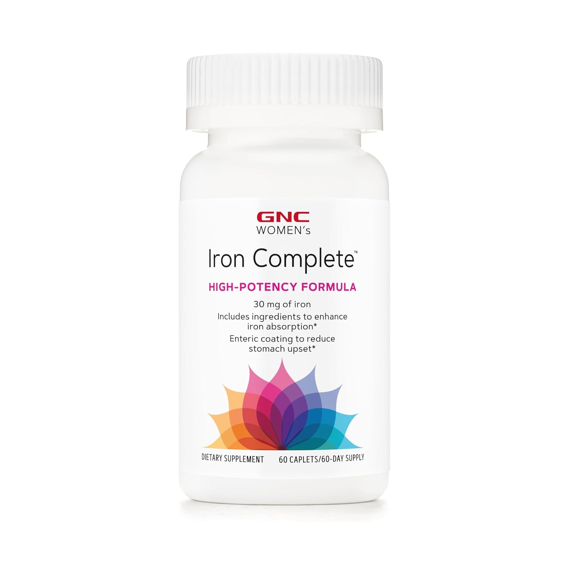 GNC - 女性铁元素复合维生素配方 60粒