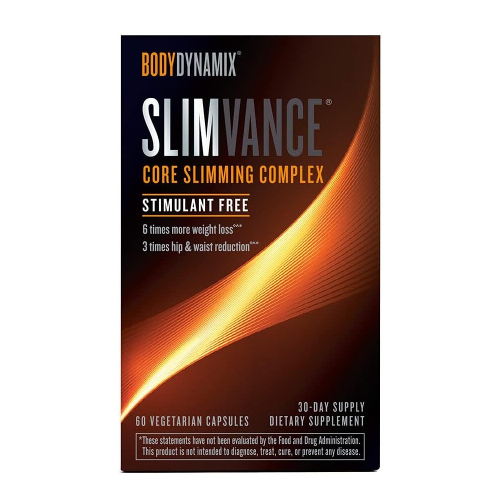 GNC - Bodydynamix® Slimvance® 核心瘦身复合补充剂 60粒